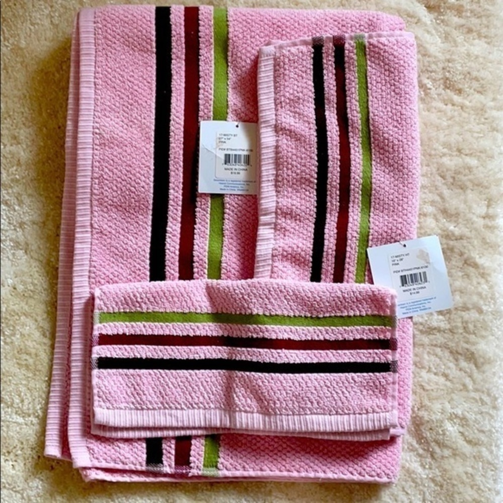 3 pc set Misty  towel by Seventeen